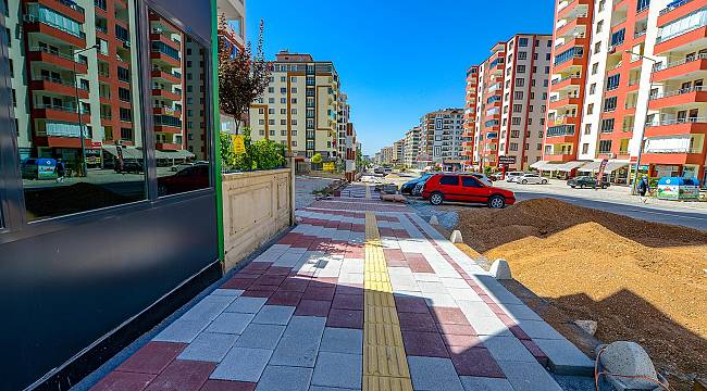 Gülay Caddesinde çalışmalar devam ediyor