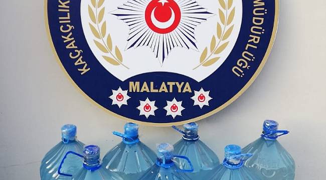 (171) Litre El yapımı Boğma Rakı ele geçirildi..