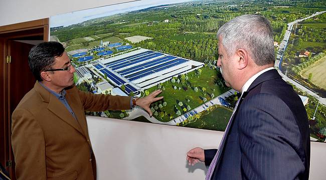 BAŞKAN POLAT ATIKSU ARITMA TESİSİNDE İNCELEMELERDE BULUNDU 