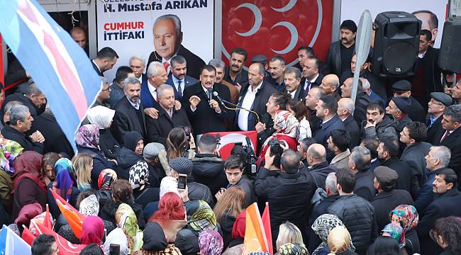 Cumhur İttifakı Hekimhan Seçim Bürosunun Açılışı Yapıldı