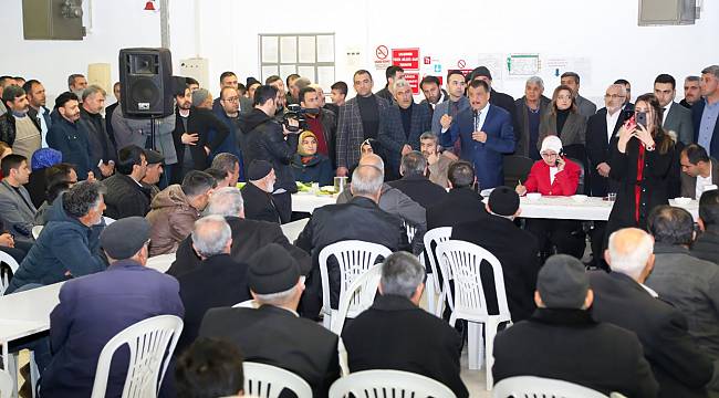 DİLEK MAHALLE TOPLANTISINA VATANDAŞLAR YOĞUN İLGİ GÖSTERDİ