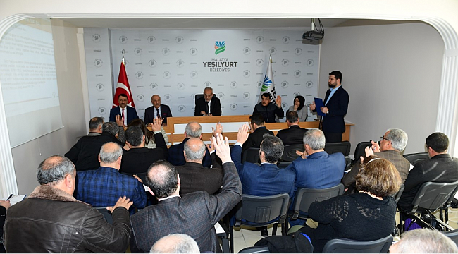 Yeşilyurt Belediye Meclisi Şubat Ayı Toplantısını Yaptı