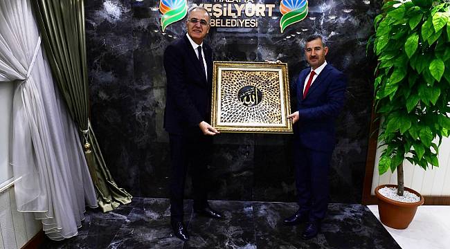 BAŞKAN ÇINAR, VOLEYBOL FEDERASYONU BAŞKANI ÜSTÜNDAĞ’I AĞIRLADI