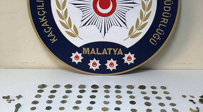 Malatya il Emniyet Müdürlüğü Kaçakçılık Ve Organize Suçlarla Mücadele Şube Müdürlüğü görevlilerimizce Tarihi Eser Kaçakçılığına yönelik 