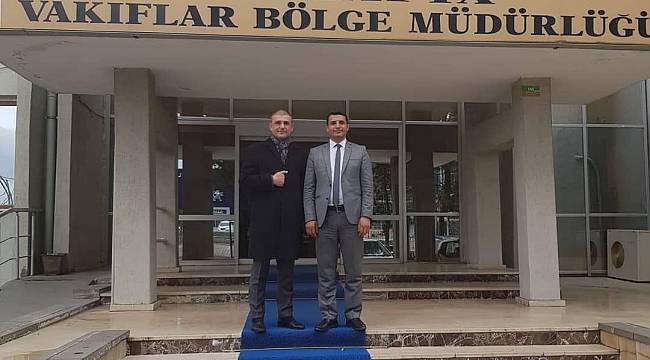 Süleyman SOLMAZGÜL'den Malatya Vakıflar Bölge Müdürlüğüne Hayırlı Olsun Ziyareti ...