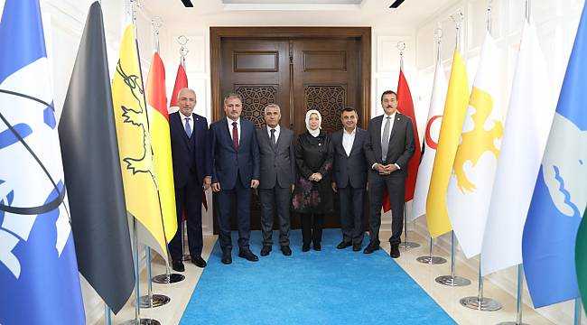 AK PARTİ’DEN BAŞKAN GÜDER’E ZİYARET