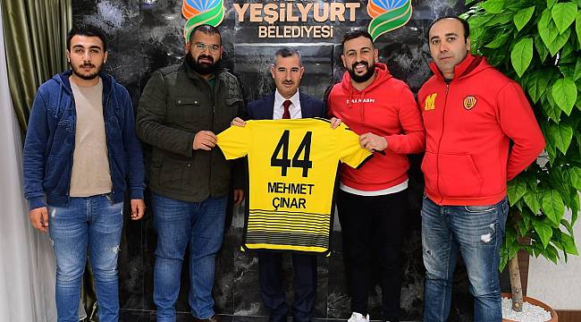 BAŞKAN ÇINAR, EVKUR YENİ MALATYASPOR KULÜP YÖNETİMİNİ AĞIRLAD