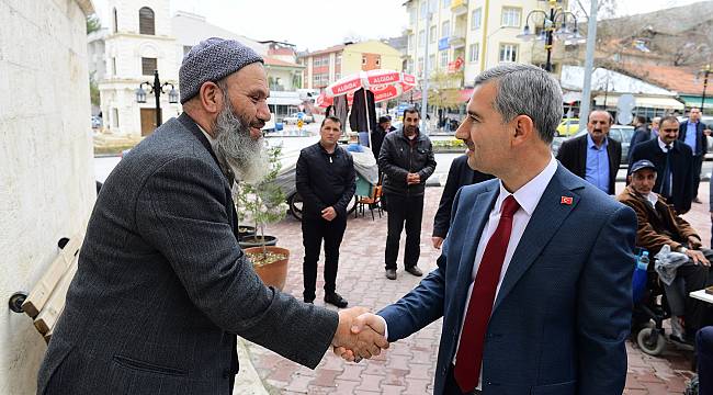 BAŞKAN ÇINAR, MOLLAKASIM MAHALLESİ SAKİNLERİ VE ESNAFLARIYLA BİR ARAYA GELDİ 