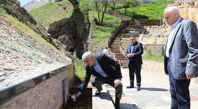 BAŞKAN GÜDER, İSPENDERE İÇMELERİ’NDE İNCELEMELERDE BULUNDU