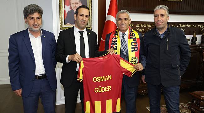 BAŞKAN GÜDER, “MALATYASPOR BİZİM ORTAK PAYDAMIZ”