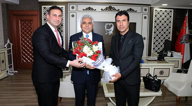 MAGEF’den İl Emniyet Müdürüne Polis Haftası ziyareti