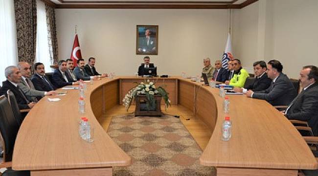 İL TRAFİK KOMİSYONU TOPLANTISI YAPILDI