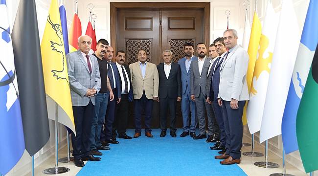 MHP Malatya Milletvekili Fendoğlu, Başkan Güder’i Ziyaret Etti