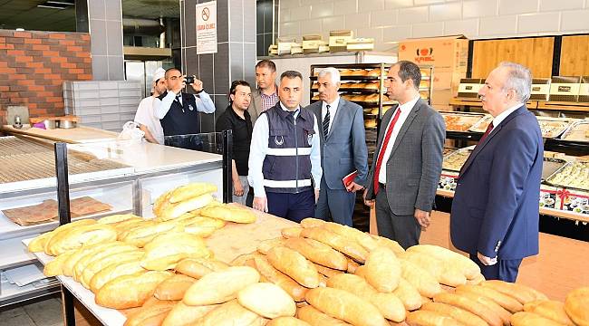 YEŞİLYURT’TA Kİ MARKET, FIRIN VE LOKANTALARA RAMAZAN AYI ÖNCESİNDE SIKI DENETİM
