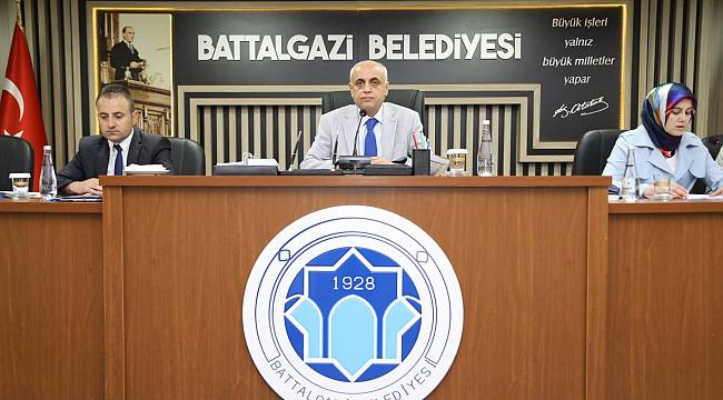 BATTALGAZİ BELEDİYE MECLİSİ, HAZİRAN AYI OLAĞAN TOPLANTISINI YAPTI