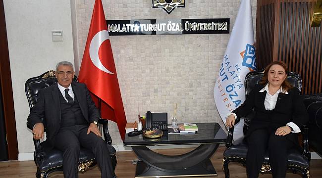Battalgazi Belediye Başkanı Güder’den Rektör Karabulut’a ziyaret