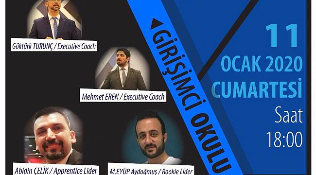 Malatya’da düzenlenecek olan girişimcilik okulu seminerimize sizleri bekliyoruz.