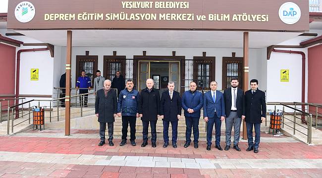 BAKAN YARDIMCISI SUVER, DEPREM EĞİTİM SİMÜLASYON MERKEZİ VE BİLİM ATÖLYESİNİ İNCELEDİ