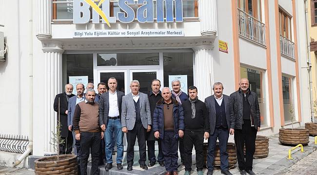 BATTALGAZİ BELEDİYE BAŞKANI OSMAN GÜDER, BİLSAM’IN KONUĞU OLDU 