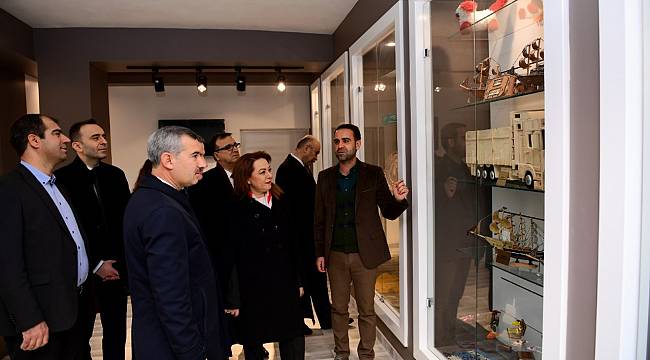 GEDİK KÜLTÜR MERKEZİ EL SANATLARI GALERİSİNDE MÂHKUMLARIN EL EMEKLERİ SERGİLENİYOR