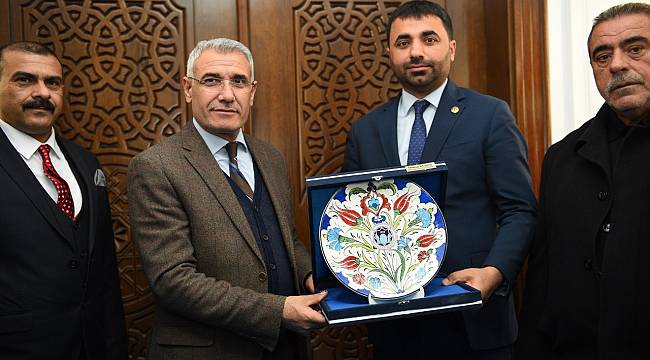 MHP İL BAŞKANI SAMANLI’DAN GÜDER’E ZİYARET