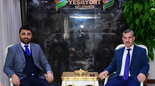 YEŞİLYURT BELEDİYE BAŞKANI MEHMET ÇINAR, MHP İL VE İLÇE YÖNETİMİNİ AĞIRLADI