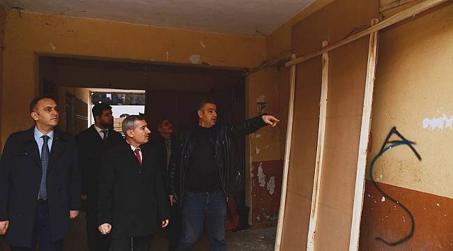 YEŞİLYURT’TA 200’ÜN ÜZERİNDE BİNADA ÖN HASAR TESPİT ÇALIŞMALARI YAPILDI