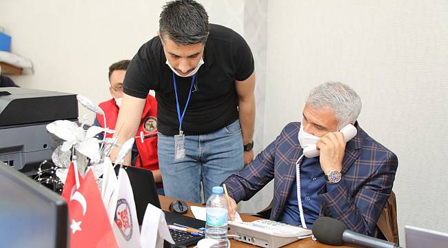 BAŞKAN GÜDER ÇAĞRILARA CEVAP VERDİ