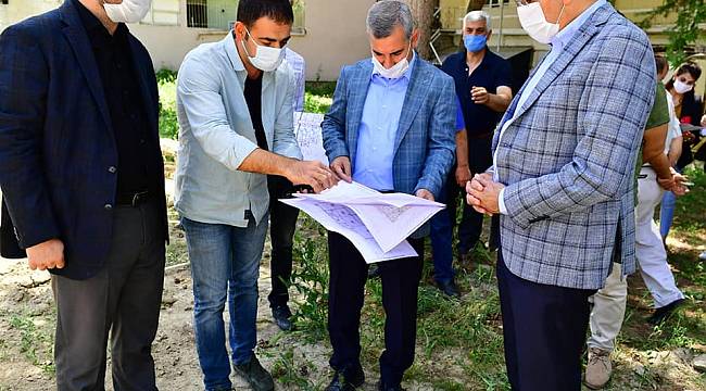 BAŞKAN ÇINAR’IN YENİ DÖNEM VAATLERİNDEN ‘GÜNDÜZBEY SOSYAL TESİS’ PROJESİNİN YAPIM İŞİ BAŞLADI