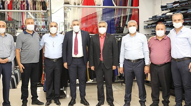 BATTALGAZİ BELEDİYE BAŞKANI OSMAN GÜDER’İN ESNAF ZİYARETLERİ SÜRÜYOR