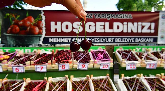 ‘EN İYİ KİRAZ’ VE ‘EN İYİ KİRAZ BAHÇESİ’ YARIŞMASINDA DERECEYE GİRENLER ÖDÜLLENDİRİLDİ