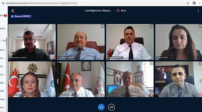 MTÜ’de “Covid-19 Pandemisinin bilimsel ve mesleki etkileri” konulu e-söyleşi yapıldı