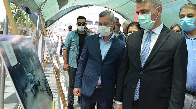 BAŞKAN ÇINAR, 15 TEMMUZ TEMALI KARMA RESİM VE FOTOĞRAF SERGİSİNE KATILDI 