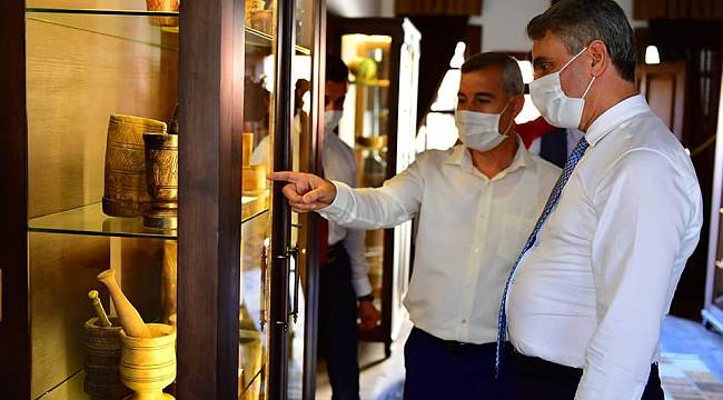 VALİ AYDIN BARUŞ, TARİHİ KONAKLARIN RESTORASYONU VE DÖNÜŞÜM PROJELERİNİ İNCELEDİ 