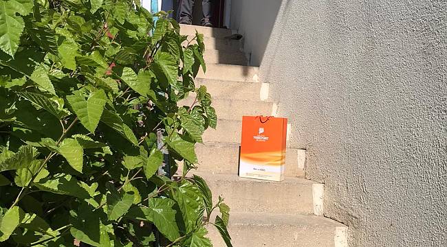 YEŞİLYURT BELEDİYESİ, COVID-19 TESTİ POZİTİF ÇIKAN PERSONELLERİNİ YALNIZ BIRAKMIYOR