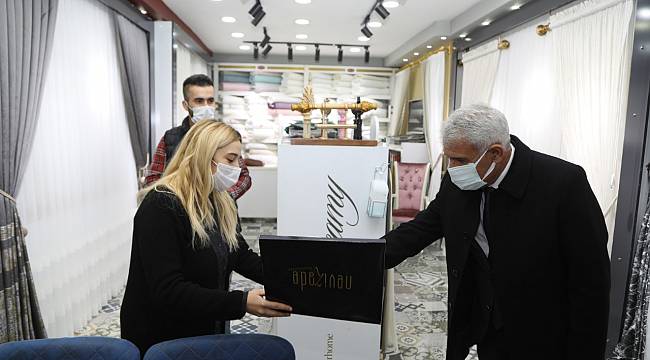 BAŞKAN GÜDER, FUZULİ CADDESİ ENSAFLARINI GEZDİ