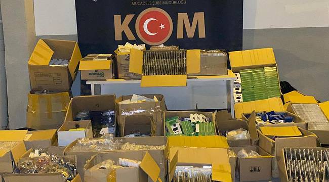 KOM Şube Müdürlüğünce Güneydoğu İllerinden İlimize gümrük kaçağı 