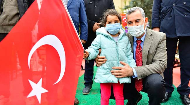 YEŞİLYURT BELEDİYESİ BAHÇEBAŞI PARKI HİZMETE GİRDİ