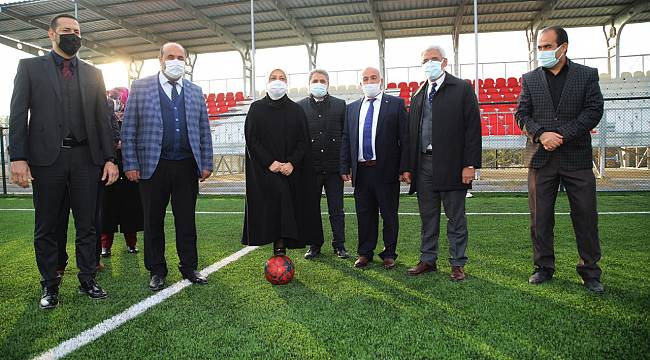 MİLLETVEKİLİ ÇALIK VE BAŞKAN GÜDER, GENÇLİK YATIRIMINI İNCELEDİ