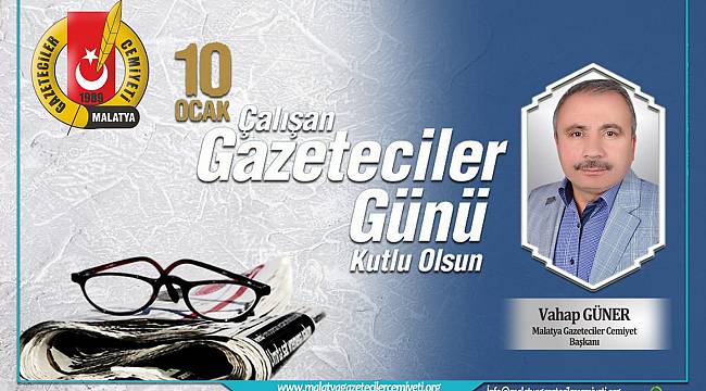 10 Ocak Çalışan Gazeteciler Günü Açıklaması