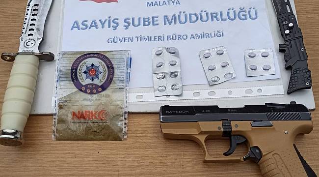 Asayiş Şube Müdürlüğü görevlilerince yapılan çalışmalarda;