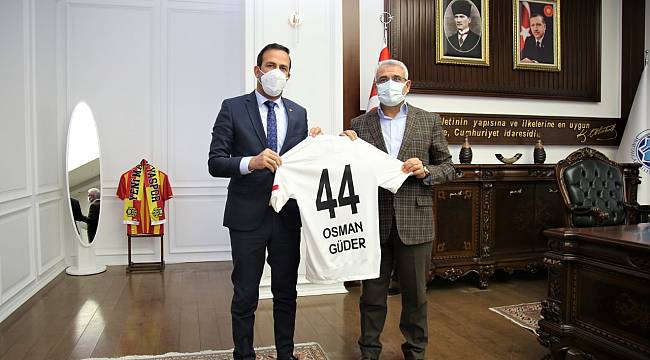 BAŞKAN GÜDER’E ANLAMLI ZİYARET