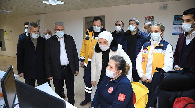  MİLLETVEKİLİ ÇALIK VE BAŞKAN GÜDER’DEN ANLAMLI YILBAŞI ZİYARETİ