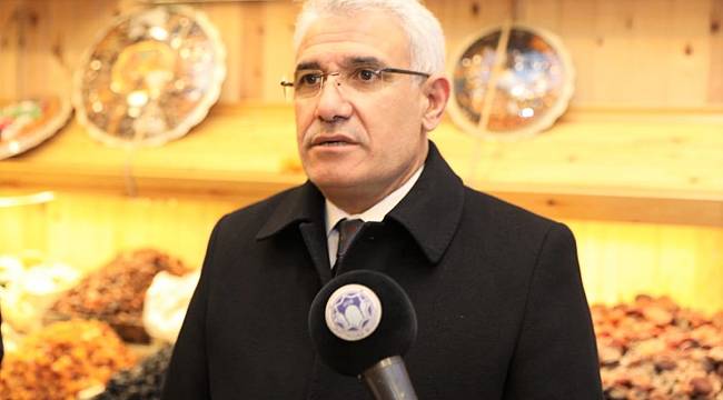 BAŞKAN GÜDER’DEN ESNAFLARA DESTEK ZİYARETİ