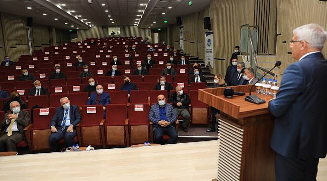 BAŞKAN GÜDER: “HİZMET AŞKI İLE ÇALIŞAN YORULMAZ”