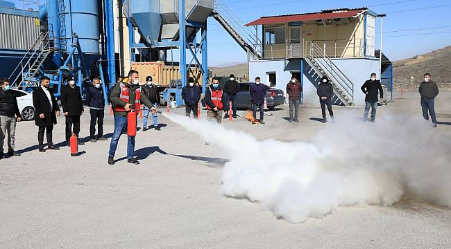 BATTALGAZİ BELEDİYESİ’NDEN GERÇEĞİ ARATMAYAN TATBİKAT