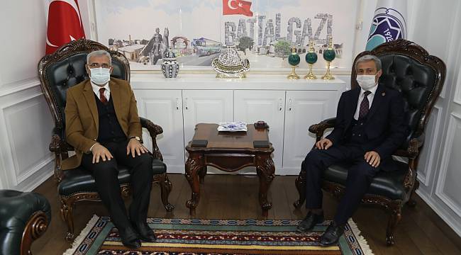 TÜRKMEN DOSTU BAŞKAN GÜDER’E TEŞEKKÜR ZİYARETİ