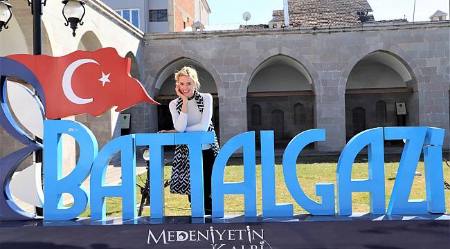 WİLMA ELLES, BATTALGAZİ’YE HAYRAN KALDI