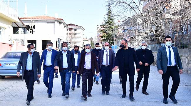 YEŞİLYURT BELEDİYESİ GÜNDÜZBEY SOSYAL TESİSLERİNİN KABA İNŞAATI TAMAMLANDI