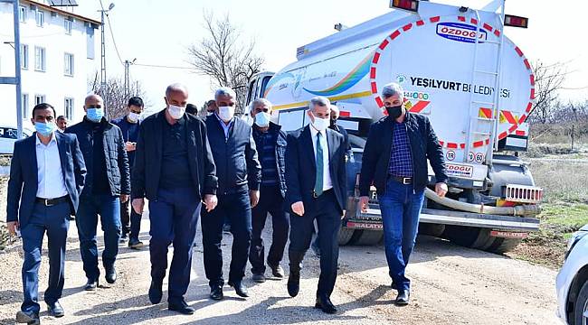 BAŞKAN ÇINAR, DİLEK MAHALLESİNDEKİ YOL AÇMA VE GENİŞLETME HİZMETLERİNİ İNCELEDİ